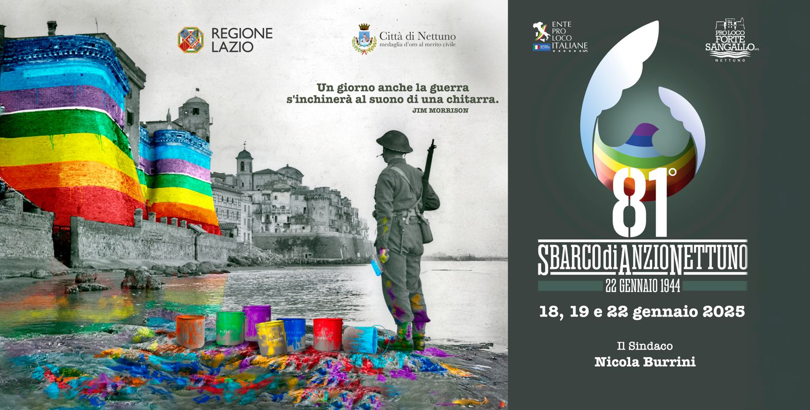 Scopri di più sull'articolo 81° Anniversario dello Sbarco Alleato a Nettuno