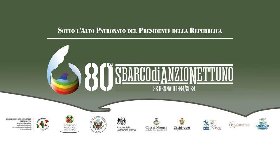 Scopri di più sull'articolo 80° Anniversario dello Sbarco di Anzio Nettuno 2024
